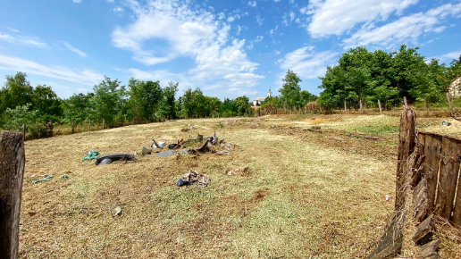 Cserje és bozótirtás Füle (Előtte-utána)