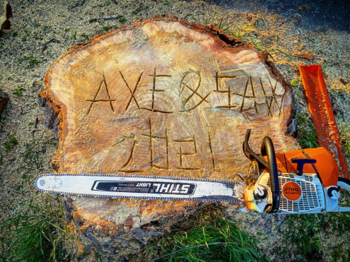 Fakivágás Tatabánya